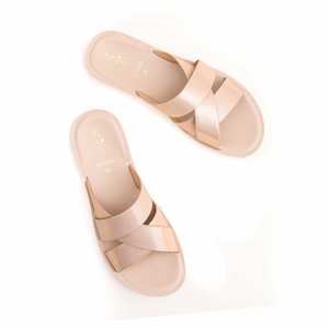 Sandalias de tacón Softy CL5452 informales doradas - Product Image 1