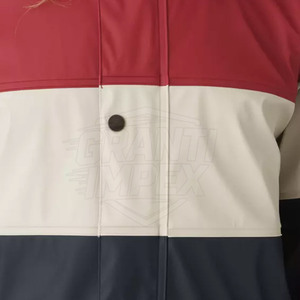 Manteau imperméable pour homme à capuche, style unique, tissu respirant et écologique, léger, vêtements d'extérieur - Product Image 5