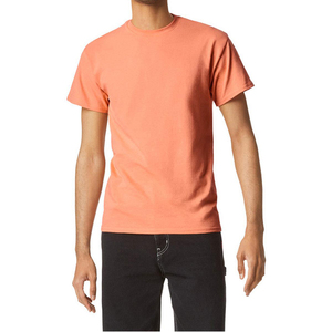 Camiseta de algodón premium de manga corta para hombre, estilo casual, versátil, cuello redondo, algodón grueso. - Product Image 4