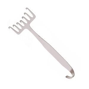 Retractores Coronales de Acero Inoxidable de Alta Calidad de 18 cm, 7 Puntas de 70 mm de Ancho, Mango de Plástico, Herramienta Facial Estética - Product Image 6