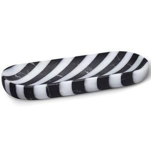 Bandeja Ovalada de Mármol con Múltiples Piedras, Bandeja Decorativa de Piedra Natural, Decoración de Lujo para el Hogar - Product Image 2