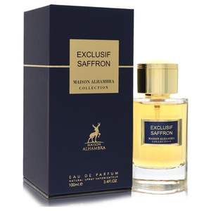 Men Exclusif Saffron Eau De Parfum Spray 3.4 oz Premium per Tutte le Età Modello D0100HR5KLP - Product Image 1