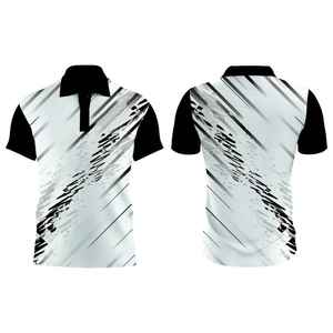 Polo personnalisé multi-couleurs avec détails raffinés, impression graphique haute résolution pour vêtements, sublimation - Product Image 6