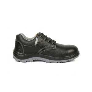 Zapatos de Seguridad con Puntera de Acero para Hombre, Negros, Antideslizantes, Antipinchazos, Parte Superior de Cuero Transpirable, Suela de PU, Minería, Construcción VE104 ADD - Product Image 2