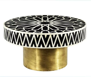 HA HANDICRAFT <b>Portable</b> Handcrafted Wooden Panel Coffee <b>Table</b> Bone Inlay Multifunction Eco-Friendly Design Modern Living Room - Product Image 5