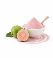 Heetverkopende biologische niet-GMO gesprayde guavapoeder, bulk, voedingskwaliteit, natuurlijk vacuüm verpakt, voor dranken, bakkerijen en zuiveltoepassingen