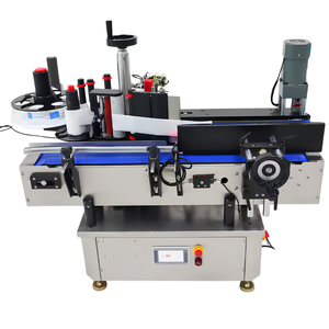 Desktop Automatic Round Bottle Labeling Machine Jar Can <b>Sticker</b> Labeler with Date <b>Printer</b> 10-120pcs/min labling machine Faster - Product Image 2