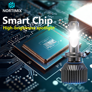 Nuevo Faro Delantero <span class=keywords><strong>LED</strong></span> para Automóvil NORTIMIX H7, 80W, 12000LM, 6000K, CSP - Product Image 2