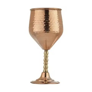 Gobelet à vin en acier inoxydable, coupe à vin réutilisable, verre à boire élégant pour restaurant, bar, mariage - Product Image 3