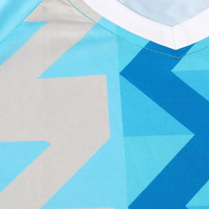 Uniforme de Fútbol Personalizado por Transferencia Térmica, Conjunto de Camiseta de Fútbol para Adultos, Camiseta de Fútbol en Blanco, Conjunto Completo de Fútbol, 100% Poliéster - Product Image 3