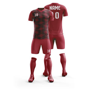 Uniforme de Fútbol Personalizado por Sublimación |   Tallas para Hombres, Mujeres y Jóvenes |   Ropa Deportiva Ligera de Secado Rápido al por Mayor - Product Image 6