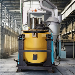 Horno industrial de resistencia eléctrica de chatarra de aluminio de 500 kg, tasa razonable con horno de fusión de crisol basculante hidráulico - Product Image 1