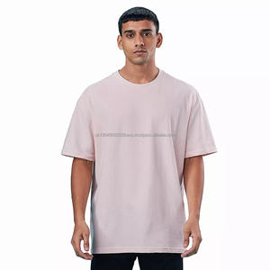 <b>Plain</b> color <b>oversized</b> baggy <b>t</b> <b>shirt</b> with custom logo printing option for streetwear casual and promotional use - Product Image 3