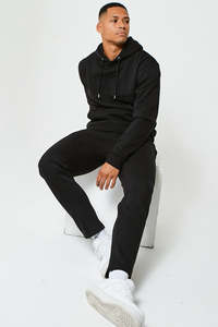<b>Tracksuit</b> Streetwear Jogger Set Hoodie Set Unisex Cotton Fleece Y2K <b>Retro</b> Custom OEM ODM Wholesale Manufacturer - Product Image 4