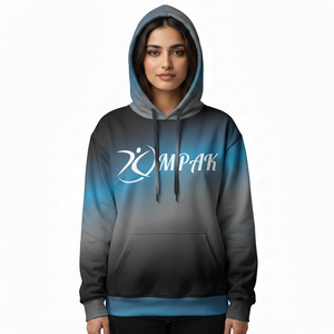 Sweat à capuche unisexe surdimensionné haut de gamme avec design entièrement sublimé pour un streetwear avant-gardiste - Product Image 1