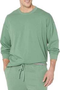 Crop top jersey surdimensionné à manches longues personnalisé style streetwear avec imprimé graphique Président - Product Image 4