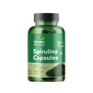 Capsules végétales de spiruline spécialisées, produit superalimentaire naturel, riche en nutriments, fournisseur en gros fiable, grandes quantités - Product Image 1
