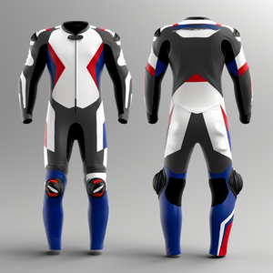 Traje de Carreras de Motocicleta de Cuero de Una Pieza de Alta Calidad, Diseño de Logotipo Personalizado, Manga Larga, Cómodo, de Secado Rápido 2026 - Product Image 1