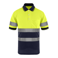 Oferta Especial: Camisetas Reflectantes de Alta Visibilidad para Hombre, Certificadas por la CE, de Poliéster de Secado Rápido, Camisetas Tipo Polo, Uniformes de Trabajo