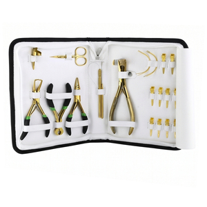 Professional <b>Hair</b> Extension Plier Set With Handy Tools And Comfortable <b>Grip</b> Design For <b>Hair</b> Installation Extension Tool - Product Image 1