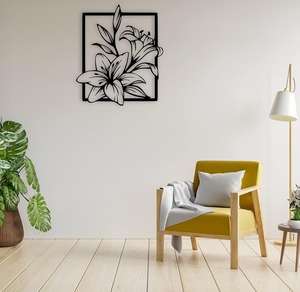 งานศิลปะตกแต่งผนังโลหะสำหรับตกแต่งภายในบ้าน - Product Image 1