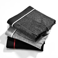 Calzoncillos Bóxer de Punto Ultra Suaves para Hombre, de Talle Bajo, Transpirables, que Absorben la Humedad, de Algodón y Elastano, Ajuste Flexible y Elástico para Todo el Día