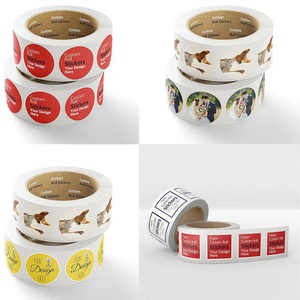 Etiquetas Adhesivas Cosméticas Personalizadas al por Mayor, Etiquetas en Rollo con Forma Personalizada, Papel Impermeable, Impresión UV, Suministro de Alto Volumen - Product Image 2