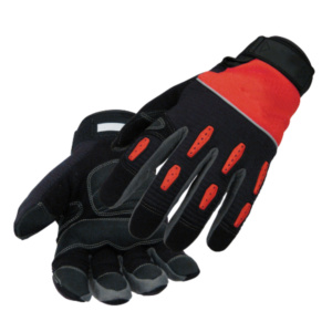 ถุงมือกันกระแทกงานหนัก หนังสังเคราะห์เสริม TPR ยางอะรามิดเสริมแรง ป้องกันส่วนบุคคล สำหรับช่าง - Product Image 3