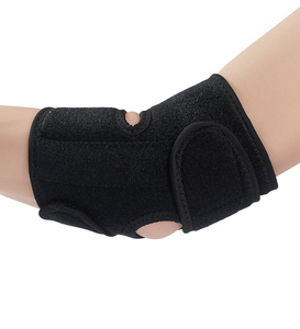 Manchon de compression sportif pour le coude, en Spandex et Nylon, protection complète, réglable pour la musculation - Product Image 1