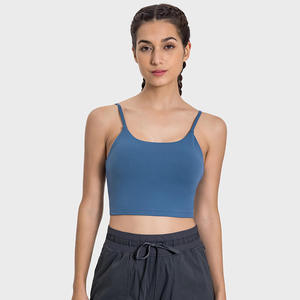 Soutien-gorge de sport pour femme en promotion – Haute qualité, extensible dans 4 directions, respirant, écologique, élasticité moyenne, XS personnalisable à l'avant - Product Image 3