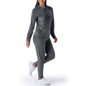 Ensemble de survêtement tendance : sweat à capuche et pantalon cargo coupe droite, style urbain, vêtements de loisirs d'hiver pour femme - Product Image 3
