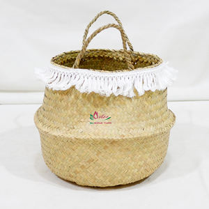 Artex Dong Thap Factory Panier de rangement tissé en feuille de palmier pour l'organisation de la maison et de la cuisine - Product Image 2