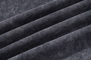 Camiseta de algodón 100% de alta calidad, 300 g/m², con lavado ácido y efecto nieve, cuello pequeño, estilo vintage, hombros caídos y corte oversized. - Product Image 4