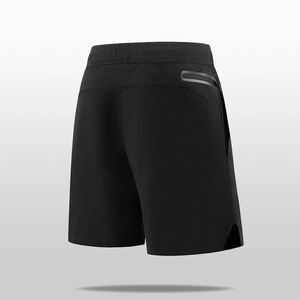 Pantalones Cortos Bermuda para Hombre, Color Sólido, 100% Poliéster, Secado Rápido, Cintura Elástica con Bolsillos, Logotipo Personalizado, Ropa Deportiva Informal - Product Image 5