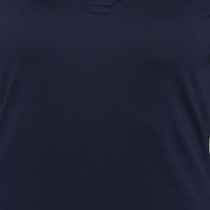 เสื้อโปโลแขนสั้นสีกรมท่าสำหรับผู้หญิง สีพื้น ผ้าถักลำลอง ทรงปกติ ผ้าปิเก้ - Product Image 5