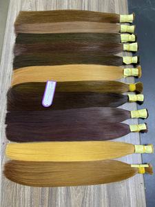 ผมแท้เวียดนามแบบสีทั้งหัว  ปรับแต่งสีได้ทุกเฉด  จัดเรียงเกล็ดผม  แบบดับเบิ้ลดรอน สำหรับทำวิกและต่อผม - Product Image 3