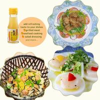 Usuki-Seiyaku Volwassen Japans Kabosu Fruitconcentraat Sap 70ml Zonder conserveermiddelen Zonder toevoegingen Citroenzuur Kruiden Dressing