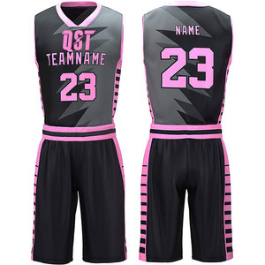 Vente en gros d'usine, uniformes de basket-ball personnalisés à séchage rapide, bon marché, pour enfants et adultes, uniformes de basket-ball pour jeunes à prix abordable - Product Image 1