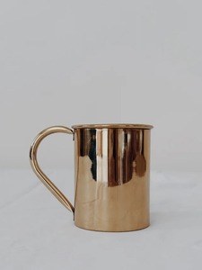 Verre en cuivre pur à 100 % pour l'eau potable, tasse en cuivre durable pour la cuisine à domicile, design simple et robuste - Product Image 5