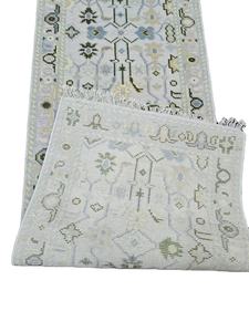 High-Trending Turkish Cotton Persian Oushak Rug Sets 8x10 Hand-Knotted Small <b>Runners</b> for Living Room Area Design Home Decor - Product Image 3