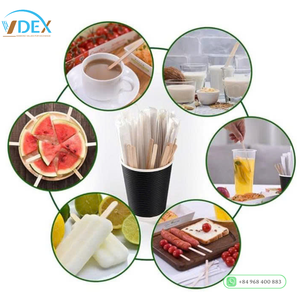 Palitos de Madera para Agitar Café, Envueltos Individualmente, para Café, Leche y Cócteles - Product Image 3