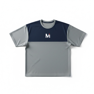 เสื้อยืดทรงบ็อกซี่ผู้ชาย ผ้าคอตตอนหนานุ่ม ทรงหลวม สไตล์สตรีทแวร์ เรียบง่าย ไม่มีลาย สามารถสั่งทำแบรนด์ได้ เสื้อยืดคุณภาพสูง - Product Image 1