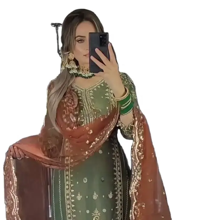 Fulpari Frauen Salwar Kameez Shalwar 2023 Neue Designs für indische und pakistani sche Kleidung Ankünfte