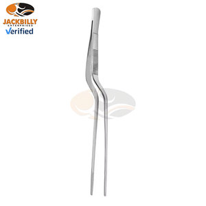 Pinzas para apósitos JACKBILLY con forma de bayoneta, punta serrada, 14 cm, acero inoxidable de alta calidad, instrumentos quirúrgicos ORL - Product Image 4