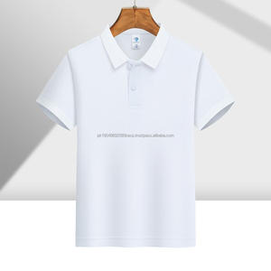 Polos de Seda Helada Transpirables con Logotipo, Uniformes Publicitarios Personalizados para la Imagen de Marca de la Empresa - Product Image 1