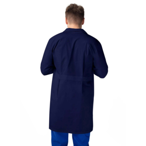 Customized Logo Printing Best Design Men's Scrub Lab <b>Coat</b> High-quality Breathable Cotton Comfortable Men's Scrub Lab <b>Coat</b> - Product Image 5