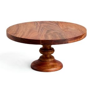 Support à gâteau en bois finition lisse Lavie Creations, présentoir à desserts écologique, lavage à la main uniquement, pour mariages, décoration intérieure, achat en gros, Inde - Product Image 5