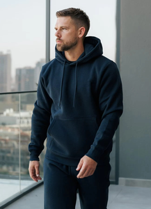 Sudadera con Capucha para Hombre, de Lujo, Gruesa, de Poliéster/Algodón, Impermeable, Ecológica, con Diseño Personalizado para Ropa Urbana de Otoño - Product Image 5