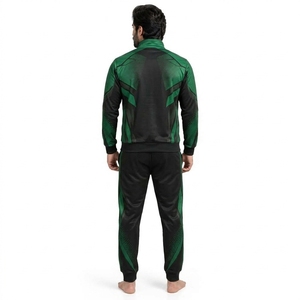 Stylish Men Sublimation <b>Tracksuit</b> Made With Comfortable Fabric And Reliable <b>Stitching</b> Offering Attractive Printed Details Smooth - Product Image 2