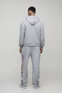 Pantalons de jogging pour hommes avec impression DTF de qualité supérieure, logo personnalisé, en molleton de coton, respirants, tissu de haute qualité, fabrication OEM et ODM - Product Image 3